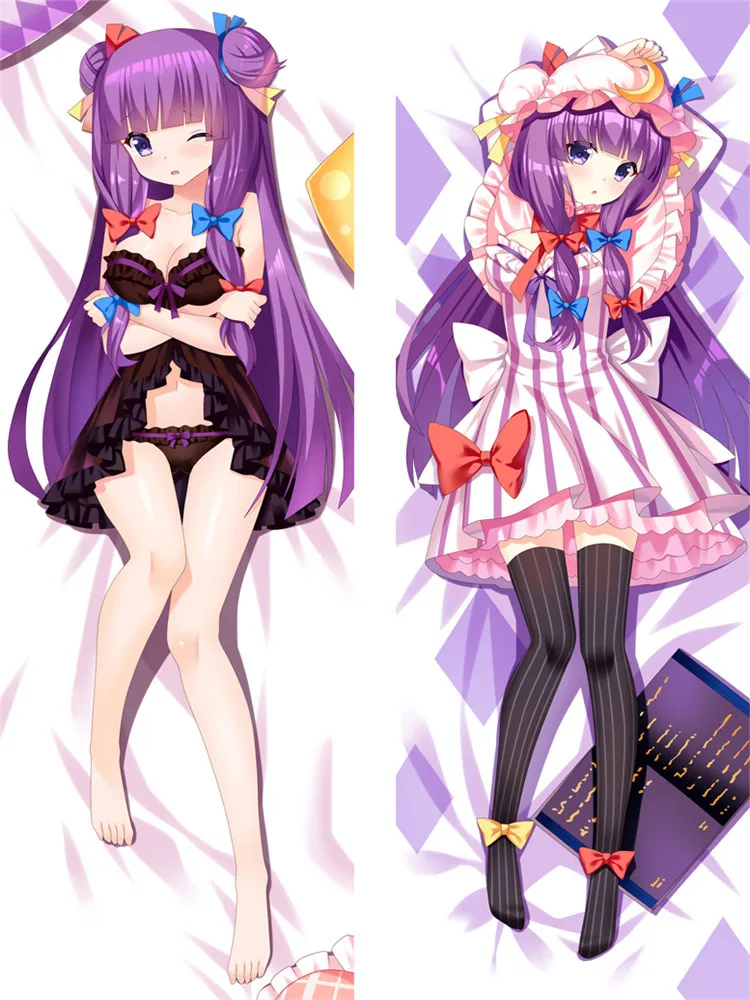 

DIY Custom TouHou Project Anime Dakimakura Pillowcase Patchouli Knowledge Home Bedding Pillow Cover Hugging Body Pillow Case