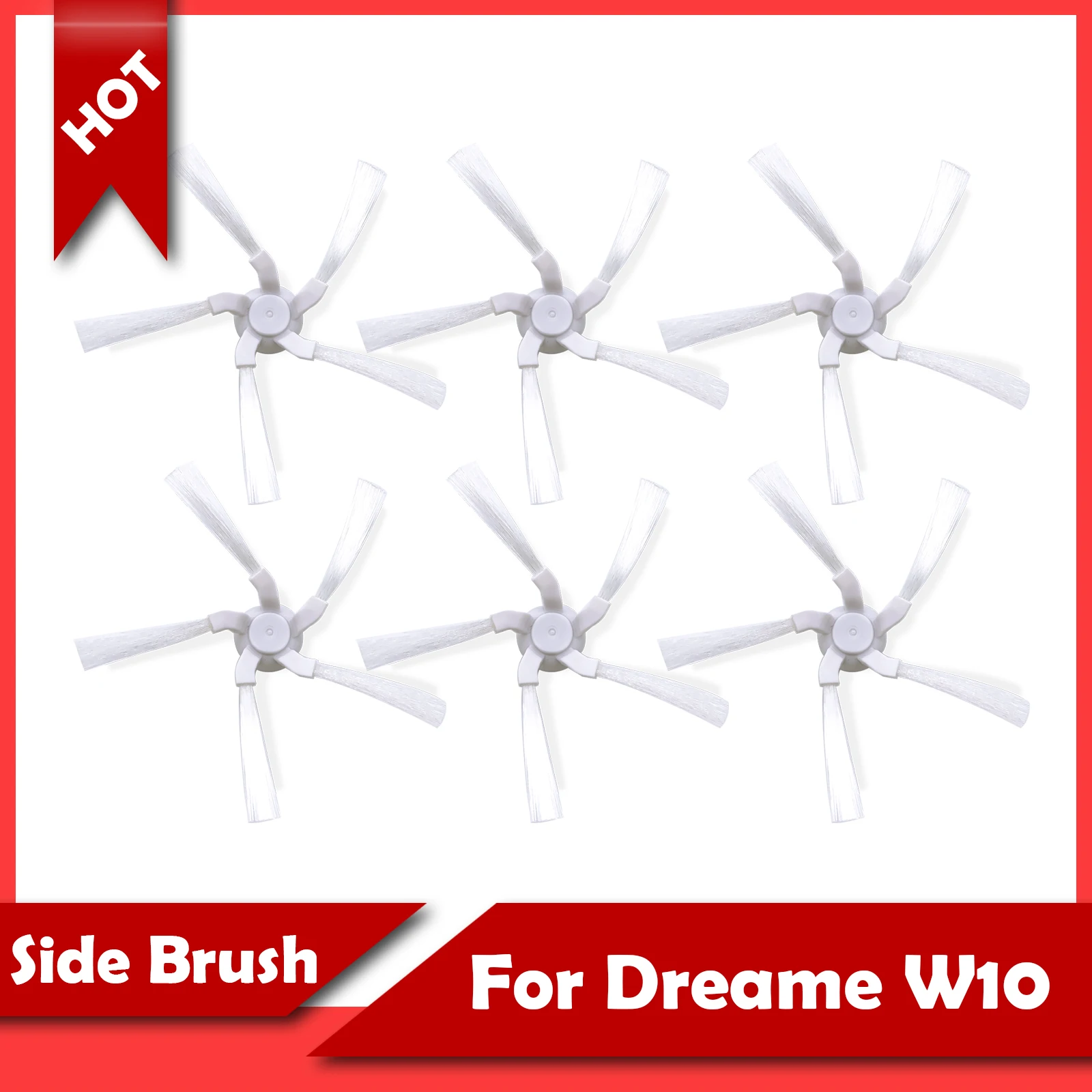

For Dreame Bot W10 Robotic Sweeper Robot Vacuum Cleaner Parts Side Brush