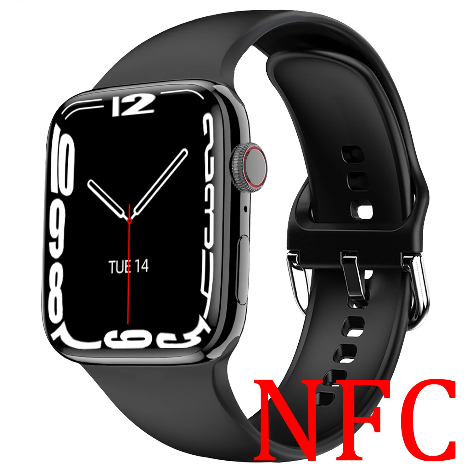 

Lemfo DT7 Max Smart Watch Men Women 1.9Inch Screen Wireless Charging NFC Bluetooth Call PK Iwo 14 Pro Max Serie 7 W27 W37 Pro