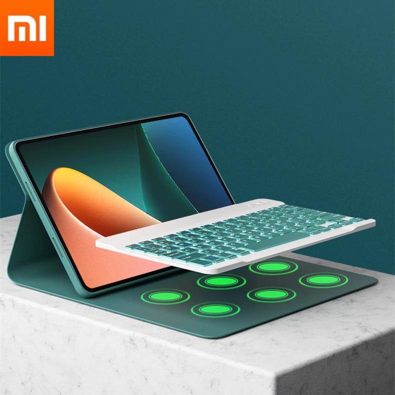 

Case for Xiaomi Tablet 5 Mi Pad 5 Pro Mi Pad 5 Wireless Keyboard Teclado for Mi Pad5 MiPad 5 Pro 11 Global Tablet Magnetic Cover