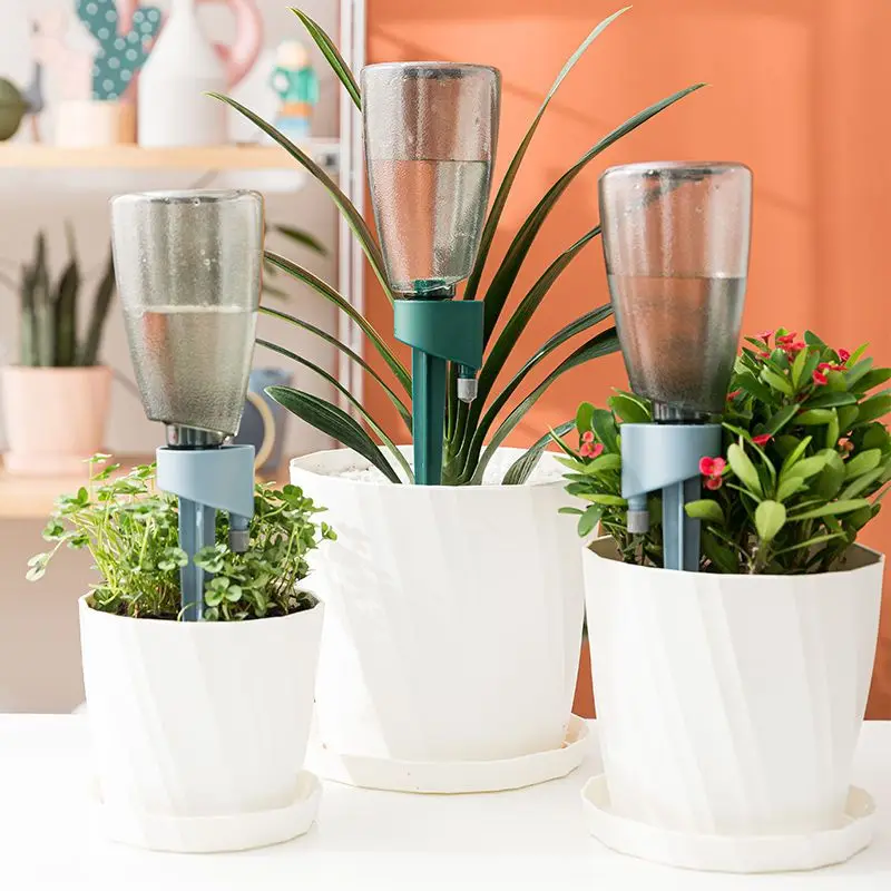 

Auto Drip Irrigation Watering Devices Adjustable Self Watering Dripper Spikes for Indoor Flower Potted Plants Irrigation System