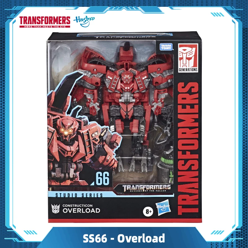 

Hasbro Transformers Studio Series 66 Leader Class Revenge of The Fallen Constructicon Overload Action Figur Toys Gift E7217
