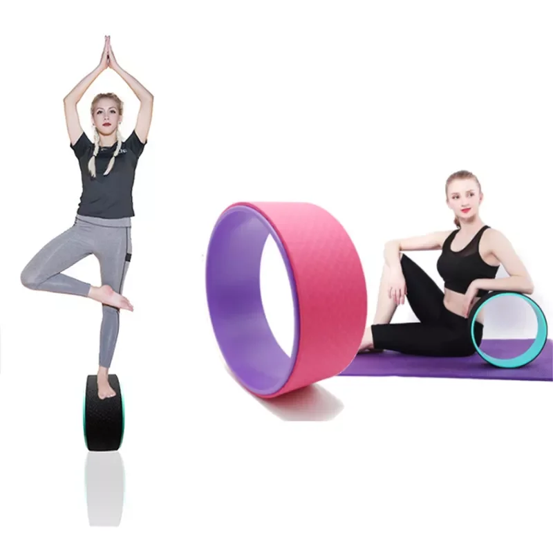 

Новинка, ролик для спины, спортивное кольцо для фитнеса, массажер для облегчения боли мышц, упражнения в домашнем зале, Пилатес, оборудовани...