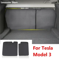 car leather rear seat protective kick pad mat scratch resistant second row mat for tesla model 3 2021 2020 2019 2018 2017 2016