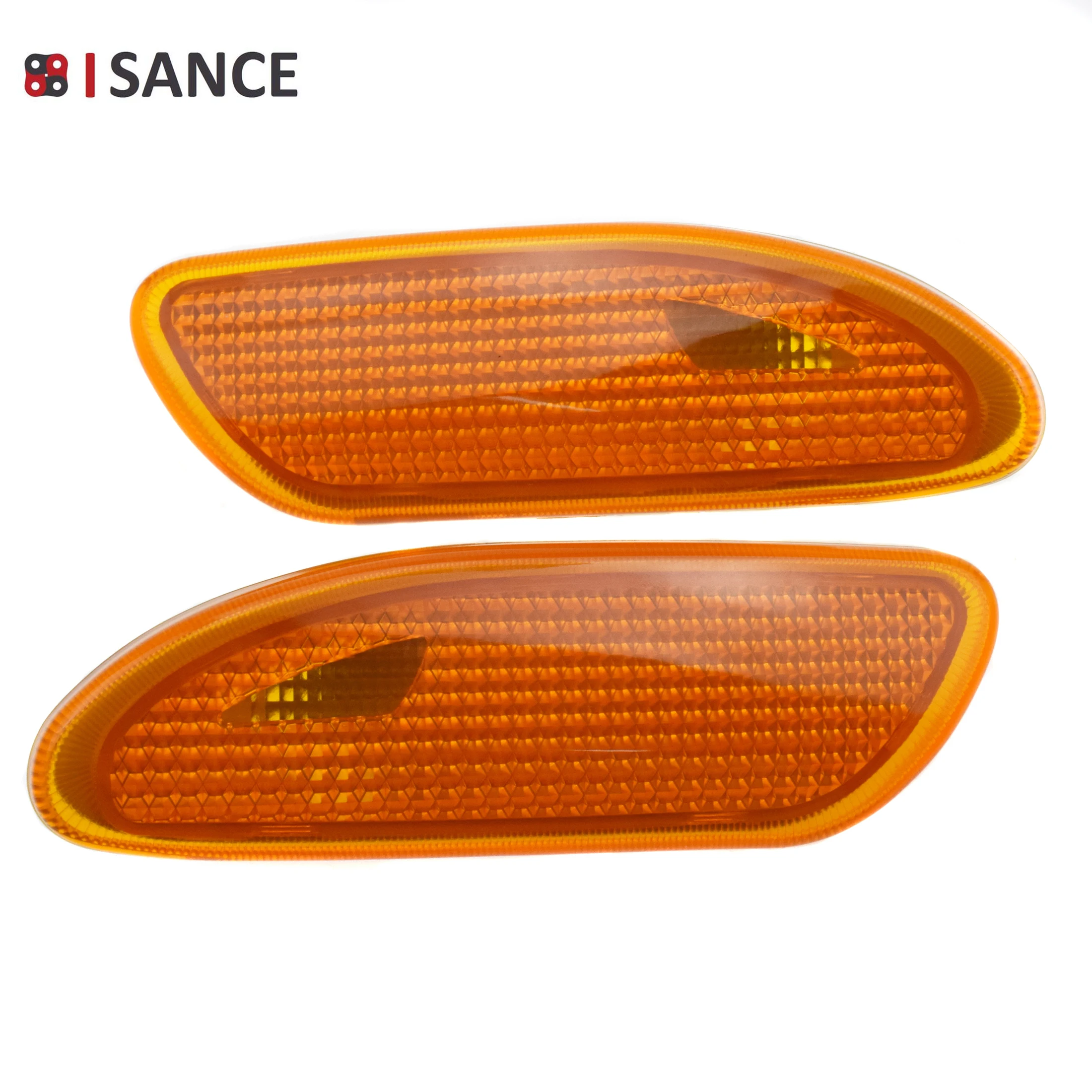 Передний левый правый бампер боковой маркер Угловой поворотный сигнал