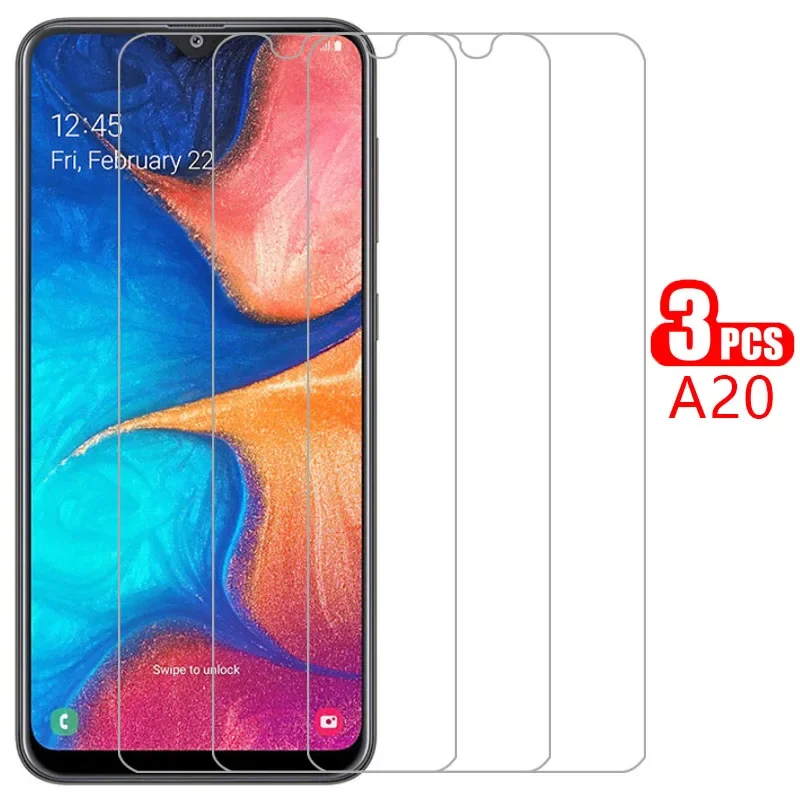 Защитное закаленное стекло для samsung a20 защитная пленка экрана на galaxy 20a 6 4 samsun samsumg