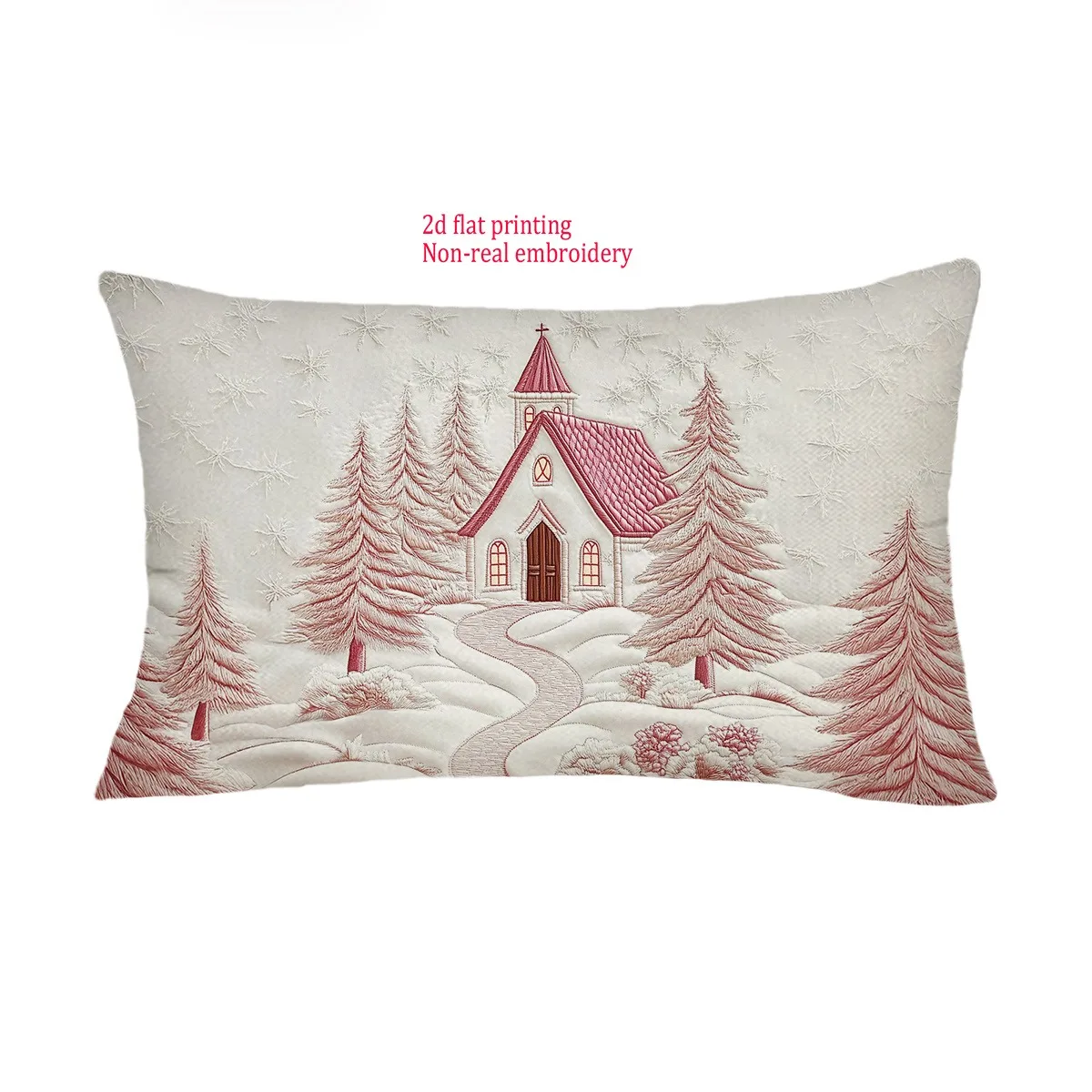 

Наволочки Рождественский елочный домик 40x40 см