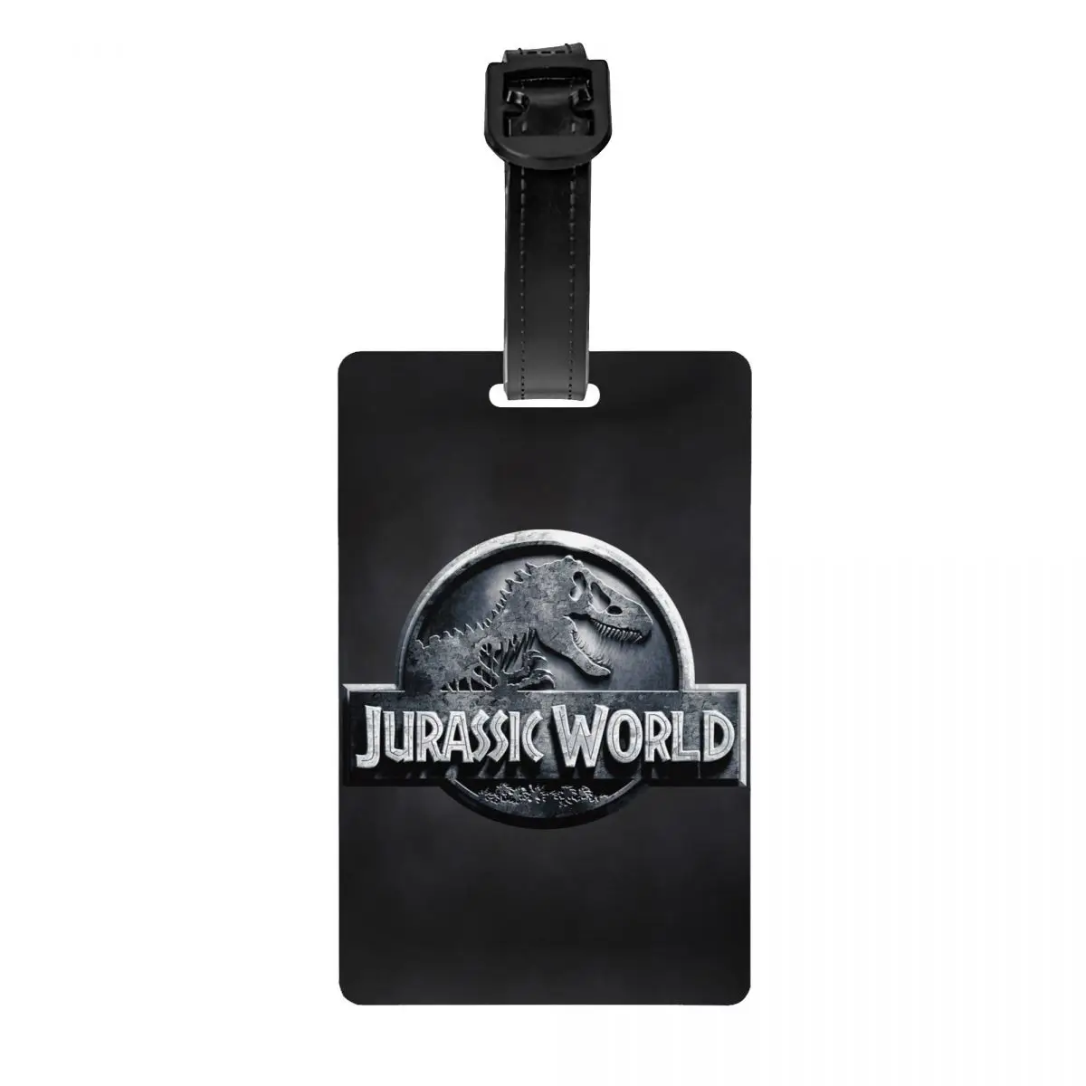 

Jurassic Park Luggage Tag for Suitcases Cute Dinosaur World Baggage Tags Privacy Cover ID Label