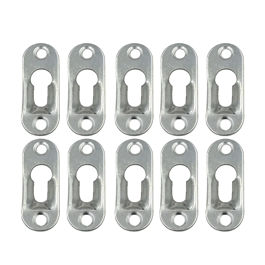 

50pcs Convexity Hanging Picture Painting Mirror Frame Hook Hanger (Silver) Hooks for pictures