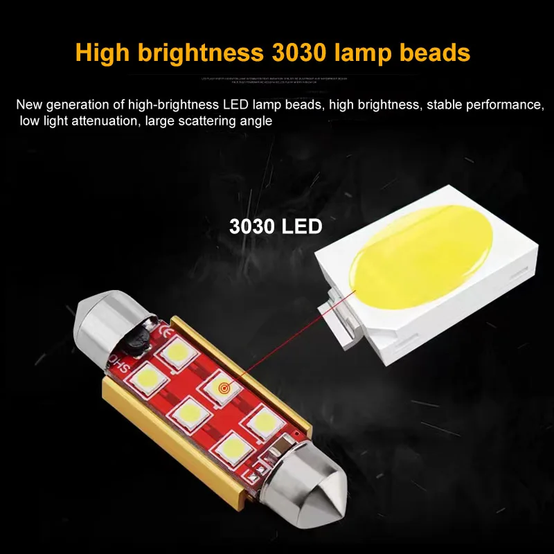 6 шт. Детский комплект для Hyundai Ioniq Hybrid 2016-2021 светодиодный купол карта багажника