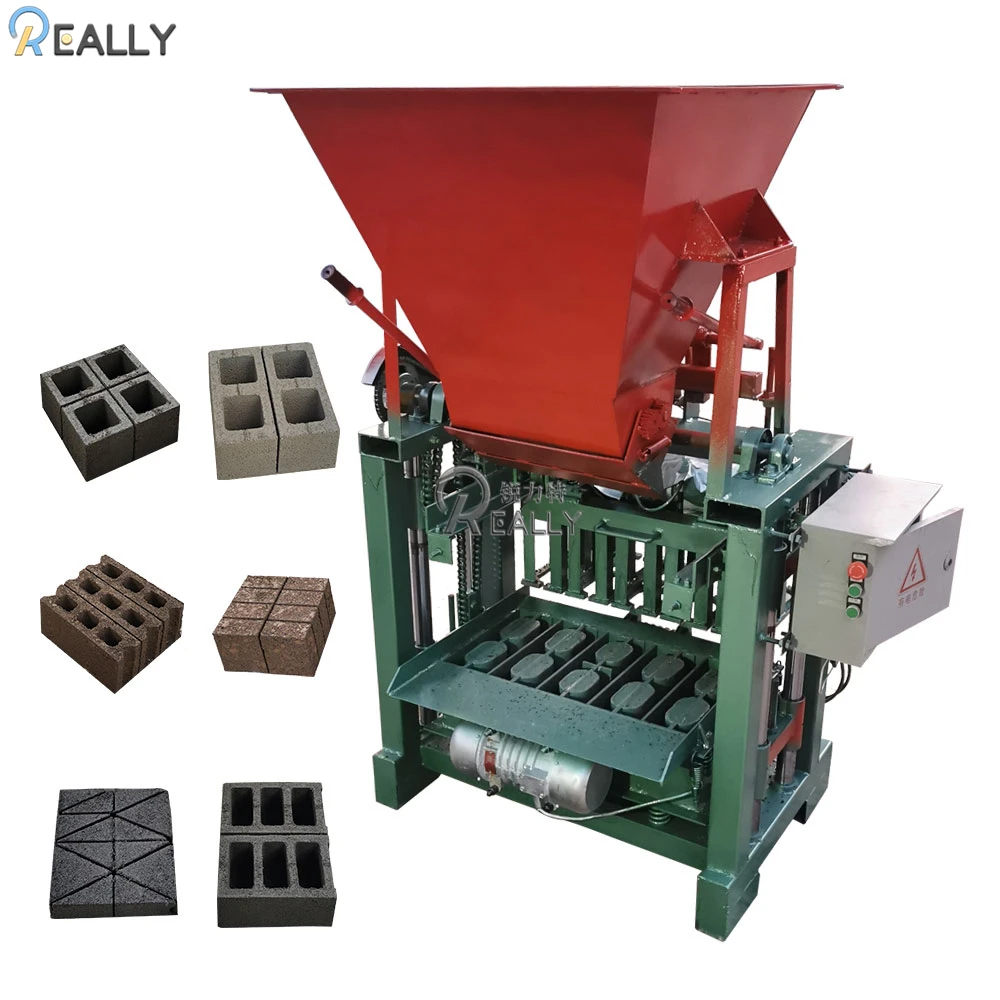 

High Quality 4-35B Cement Paver Block Making Machine/Hollow Brick Making Machine Concrete Brick Making Machinery For Sale