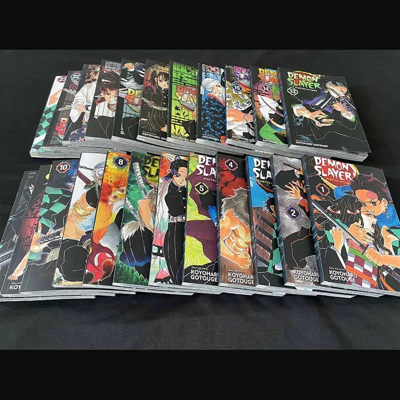 Манга Рассекающий демонов Киметсу No Vol 1-23 Yaiba
