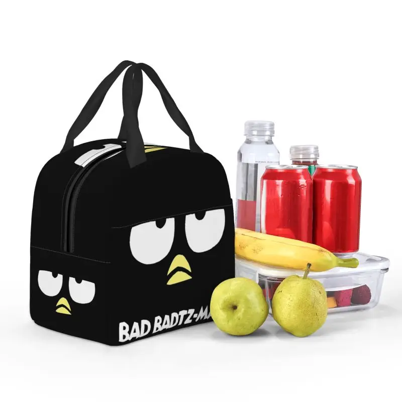 Портативный Ланч-бокс на заказ Bad Badtz Maru Face Женский герметичный охладитель