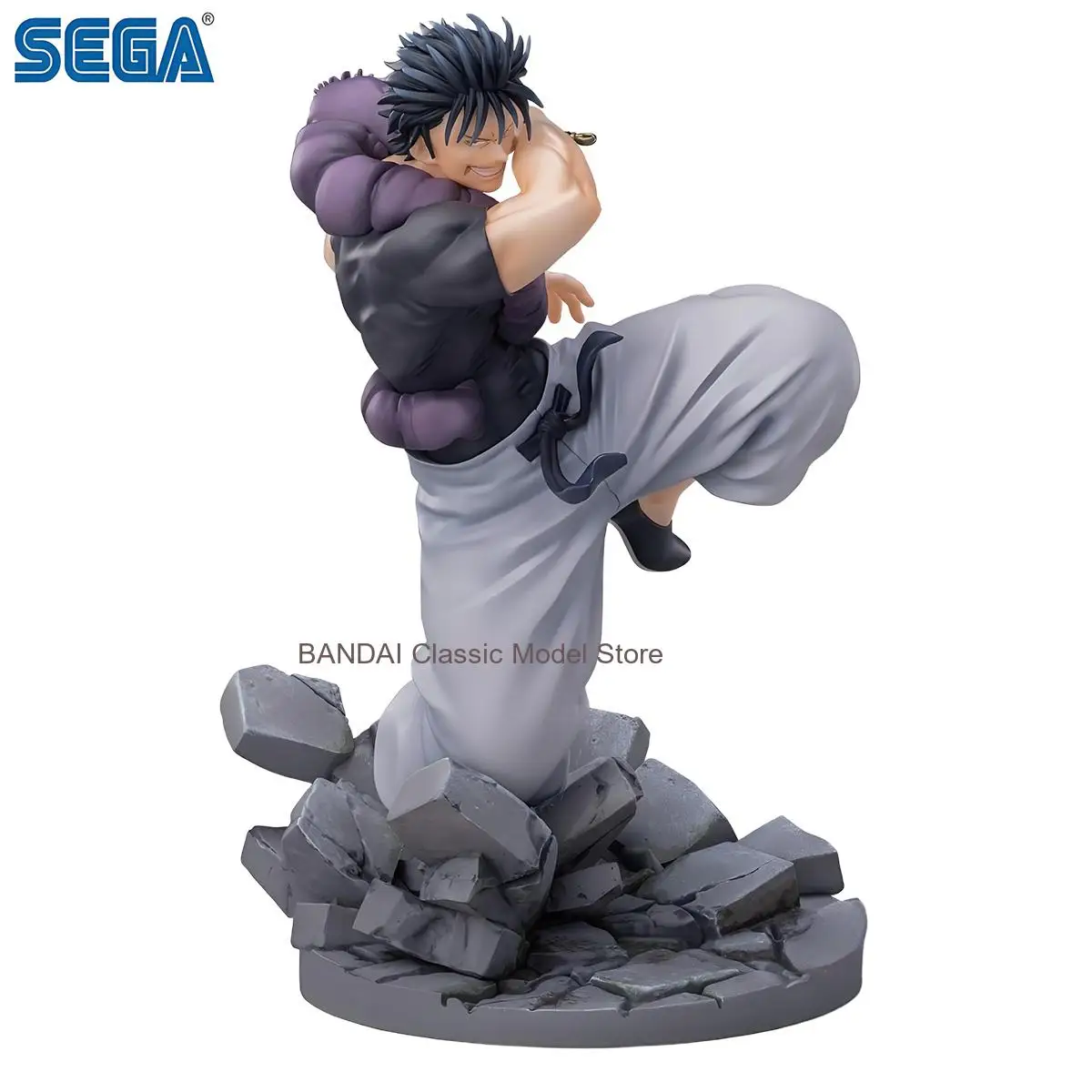 Фото В наличии Оригинальные коллекционные фигурки SEGA Anime Jujutsu Kaisen Fushiguro Toji, 20 см, из ПВХ, модель для коллекции, игрушки, подарки №1