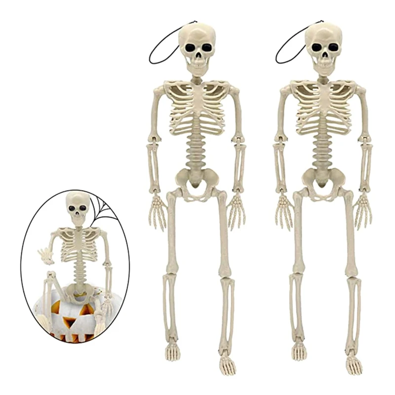 

Подвесной скелет, экшн-фигурка на Хэллоуин, внутреннее украшение, человеческий скелет, искусственный каркас, новинка, декор для вечеринки, комнаты с привидениями