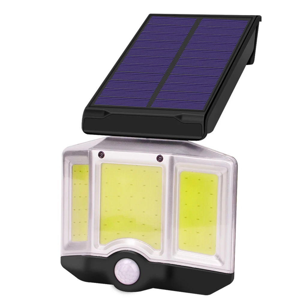 

LED Solar Motion Sensor Light ABS Lamp Body Induction Automatic Energy-saving Lights Powerful Brightness Lighting Tool Yard