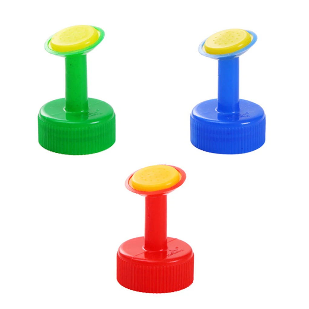 

3pcs Gardening Plant Watering Sprayers PVC Spray-head Soft Drink Bottle Water Can Top Waterers Seedling Irrigation Equipment