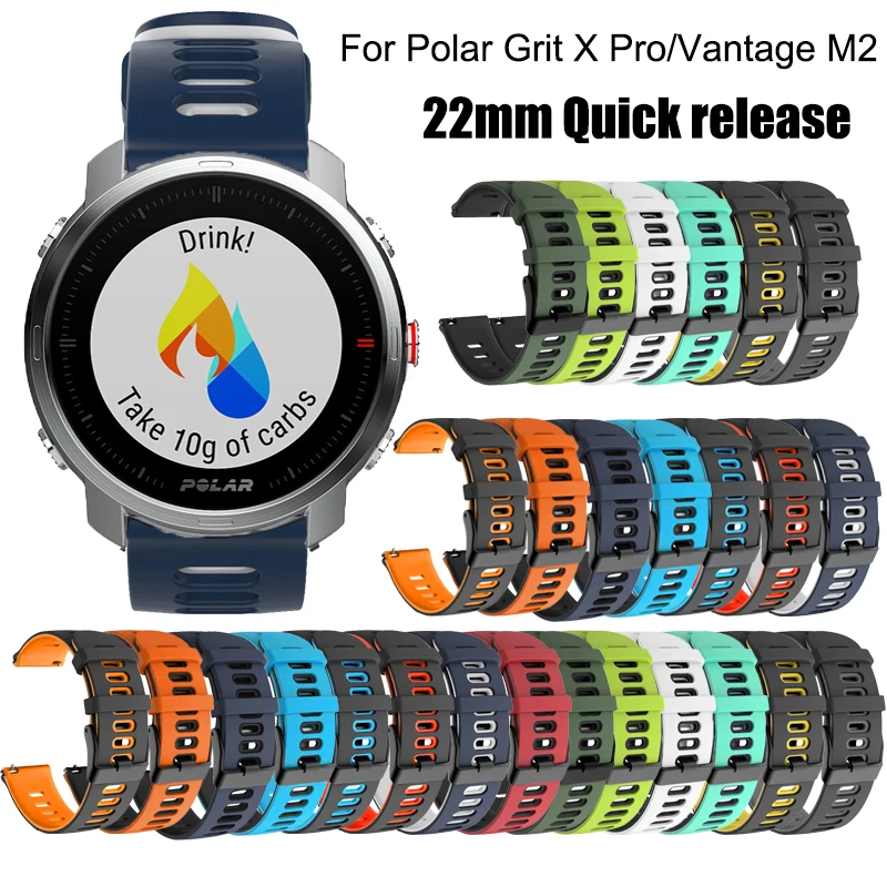 

Wrist Strap Sport Band For Polar Grit X Pro/SUUNTO 9 PEAK/TicWatch Pro 2020/GTX Watch Band Soft Silicone Bracelet Replacement