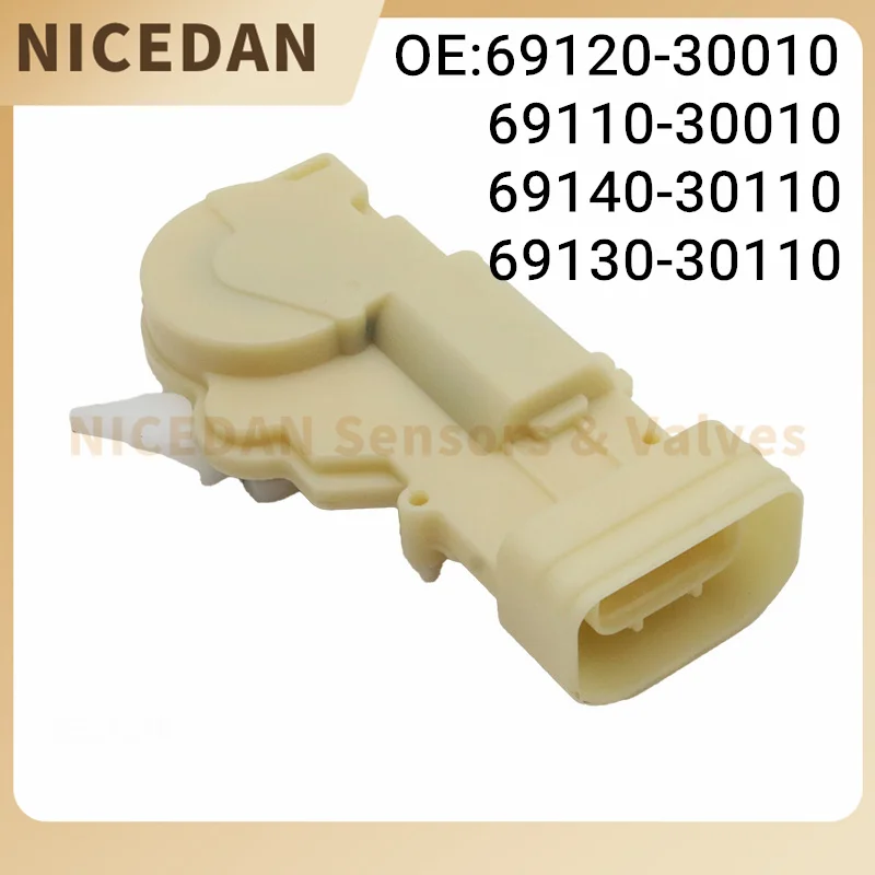 

69120-30010 Привод замка задней левой/правой/передней левой/правой двери для TOYOTA LEXUS RX300 69110-30010 69140-30110 69130-30110 Новый