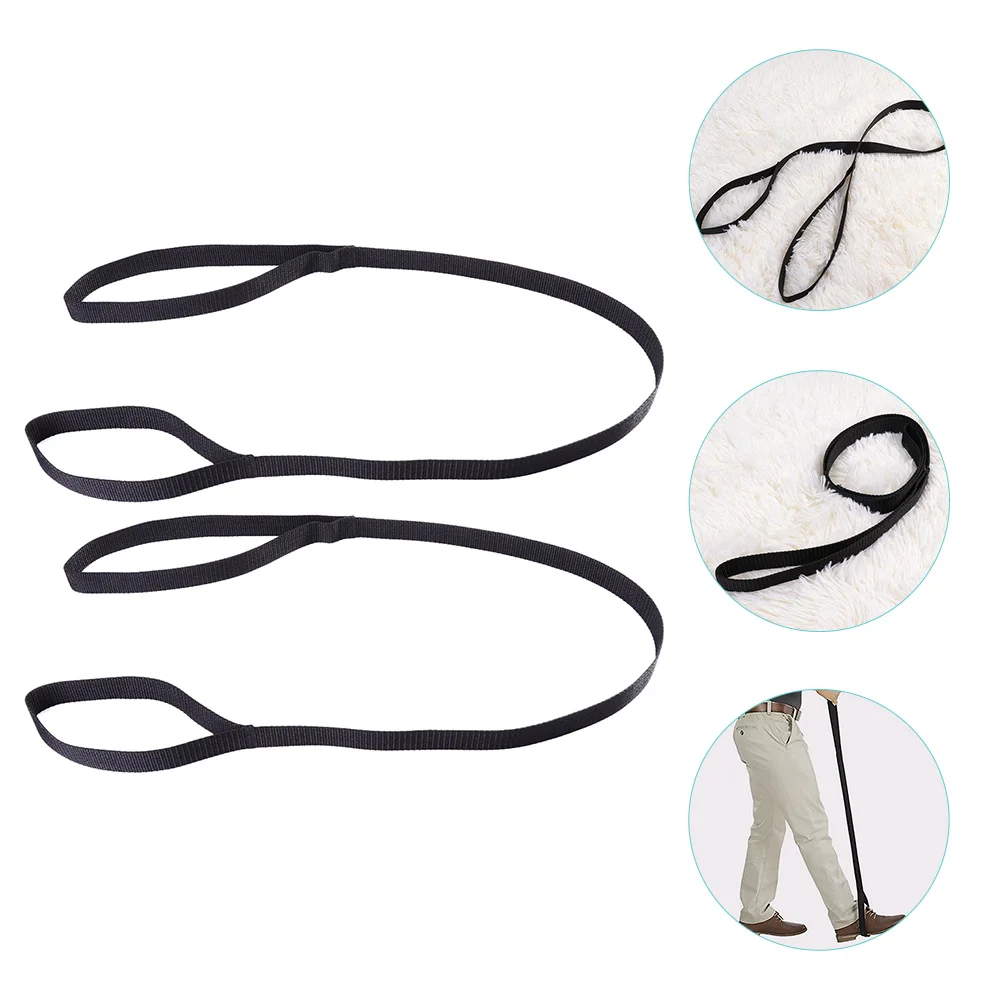 

Leg Lifter Strap Foot Daily Loop Convenient Polyester Outdoor Household Wear Resistant Folding Use Function Multi Accessory