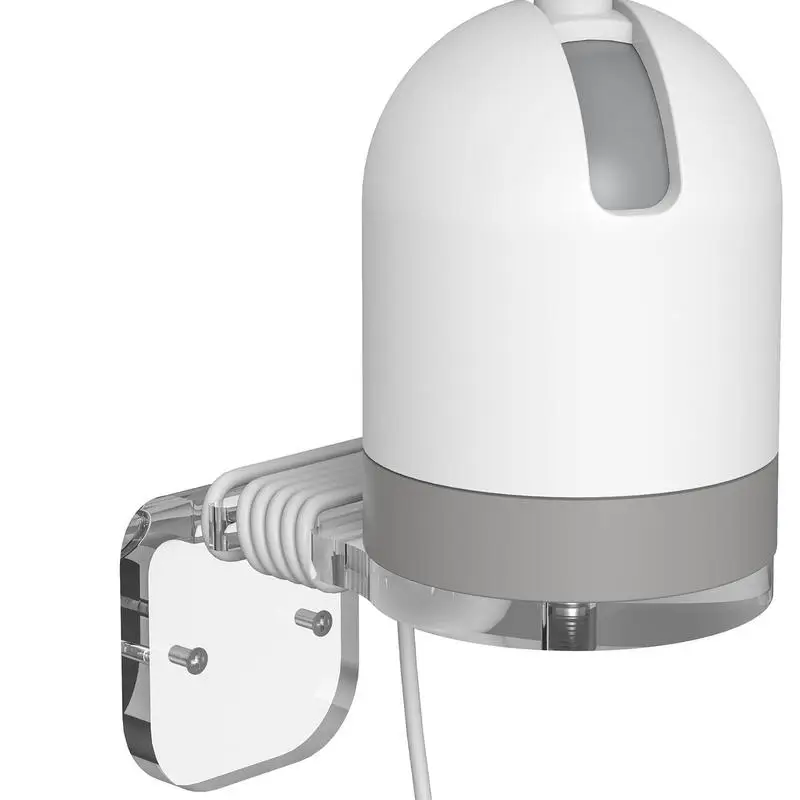 

Security Camera Wall Mount Acrylic Wall Mount Mounting Bracket Indoor Outdoor Cam Mount Accessory For Mini Pan-Tilt Camera