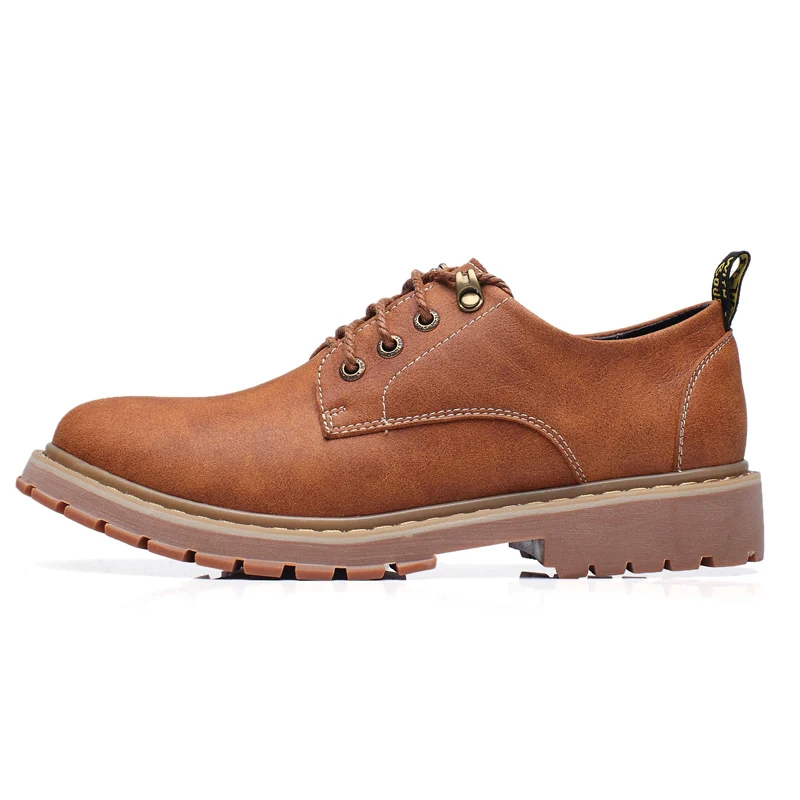 PHERON брендовая мужская повседневная обувь преимущество верхний слой кожа Мужская