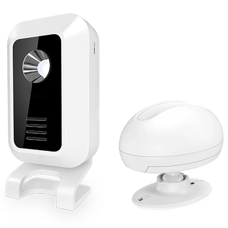 

1 Set Factory Direct Sales Welcome To Sensor Shop Entry Infrared Split Sensor Doorbell Motion Sensor Bell