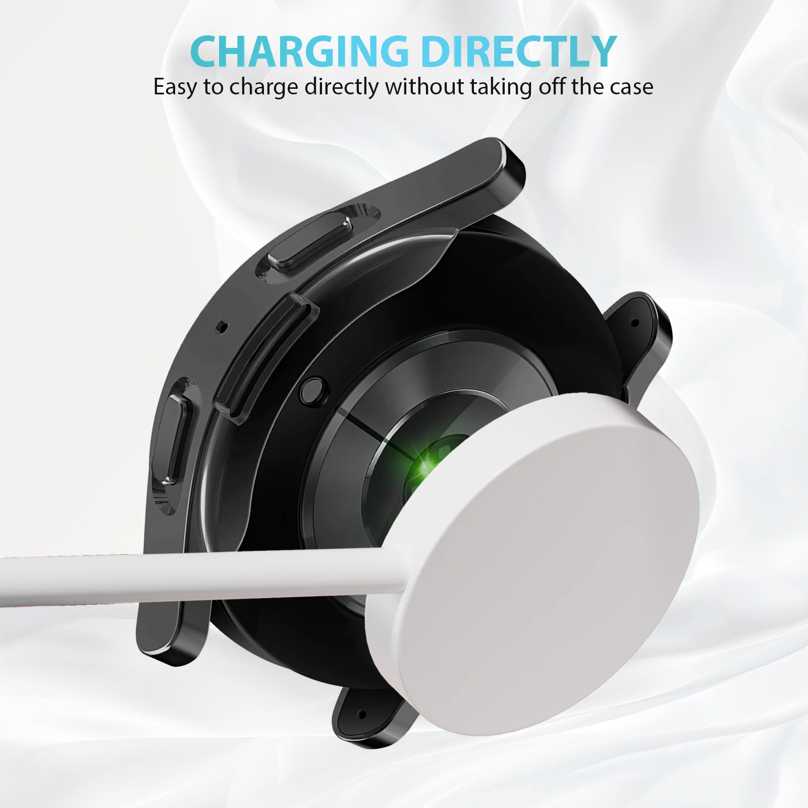 Чехол для Samsung Galaxy watch FE 7 44 мм 40 защитная пленка экрана универсальный бампер из