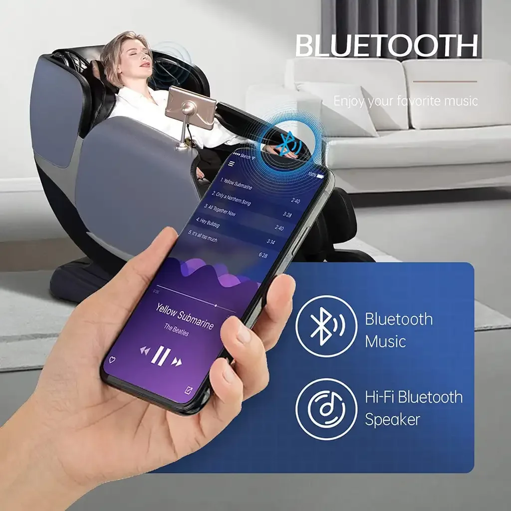 Расслабляющее массажное кресло оптовая продажа двухъядерный робот-шиацу с