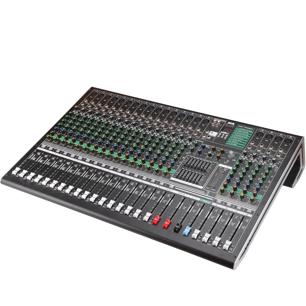 Профессиональный портативный Live Audio EQ14/18/22/26 Консоль Видео DJ DSP Цифровой