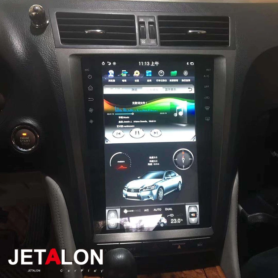 Автомобильная магнитола 12 1 дюйма для Lexus GS GS300 GS350 GS450 2004-2011 Мультимедийная система