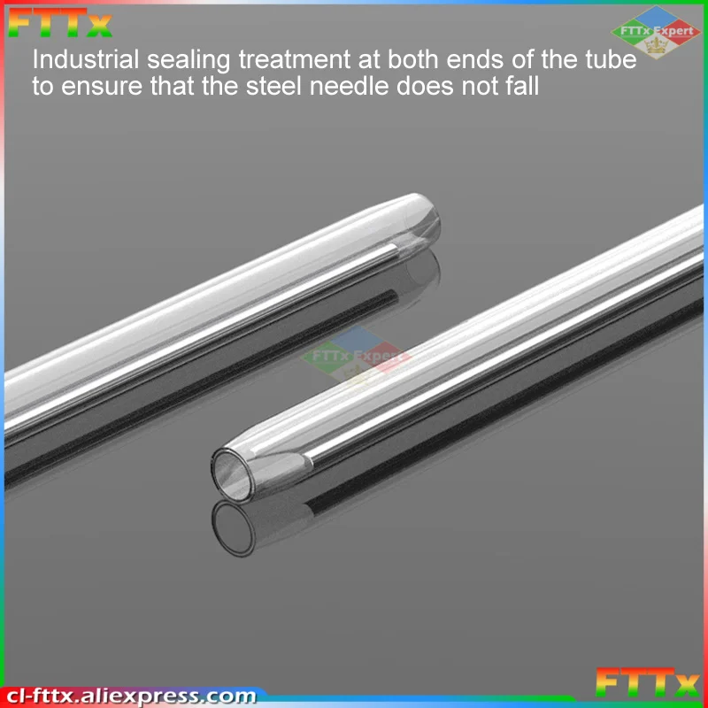 Free Shipping 1000pcs/lot 60mm 45mm 40mm Bare Fiber Optic Fusion Protection Splice Sleeves Heat Shrink Tube