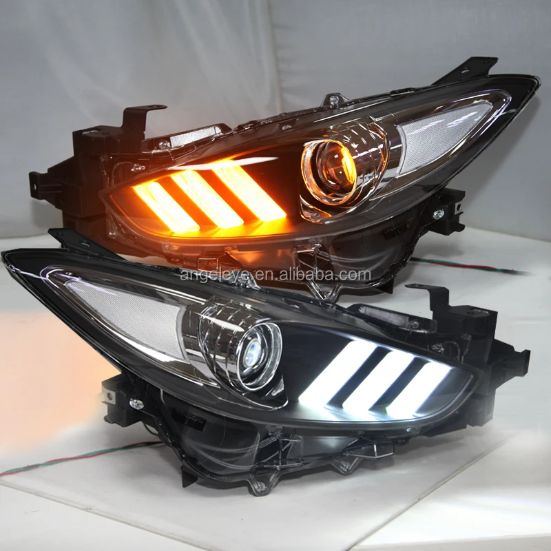 

For MAZDA 3 Axela LED Head Lamps 2017 Year For Mustang style Headlight LD