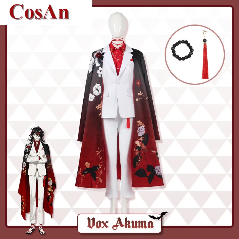 

CosAn Anime Vtuber Nijisanji Luxiem Vox Akum Cosplay Costume Battle Uniform Activity Party Role Play Clothing Custom-Make