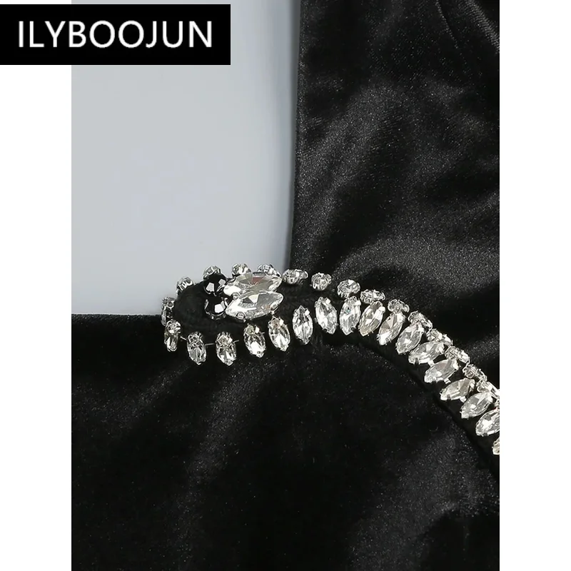 Сексуальное элегантное женское платье для выпускного вечера с бриллиантами