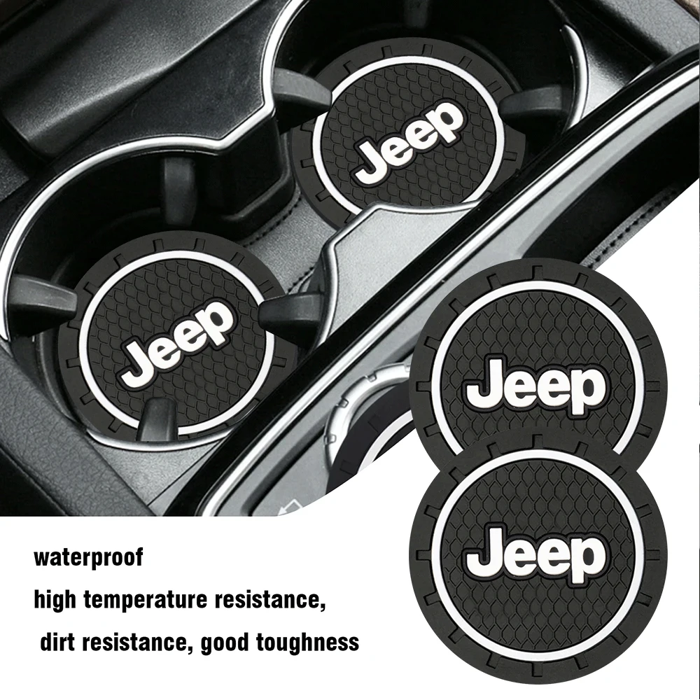 1/2 шт. автомобильный противоскользящий коврик для чашки воды силиконовый