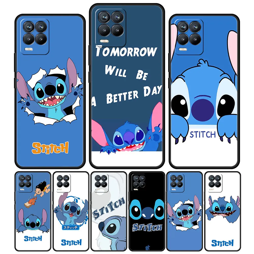 Disney Stitch Cartoon phone case For OPPO REALME C X V 2 3 5 7 8 11 15 20 21 PRO Y NARZO50I silicone cover