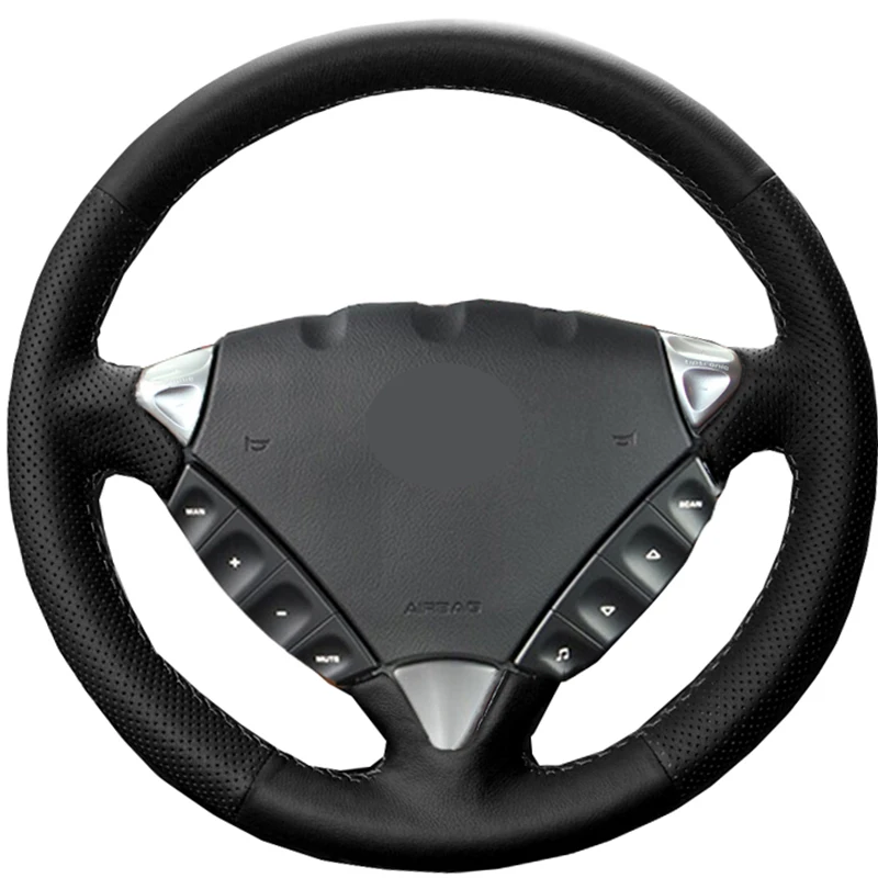 Для Porsche Cayenne 2003-2010 прошитая вручную коричневая натуральная кожа износостойкая Нескользящая искусственная кожа