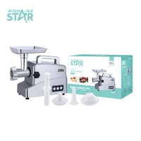 winning star st 5513 vde home appliances daily use food processor machine large aluminum mincer electric meat grinder