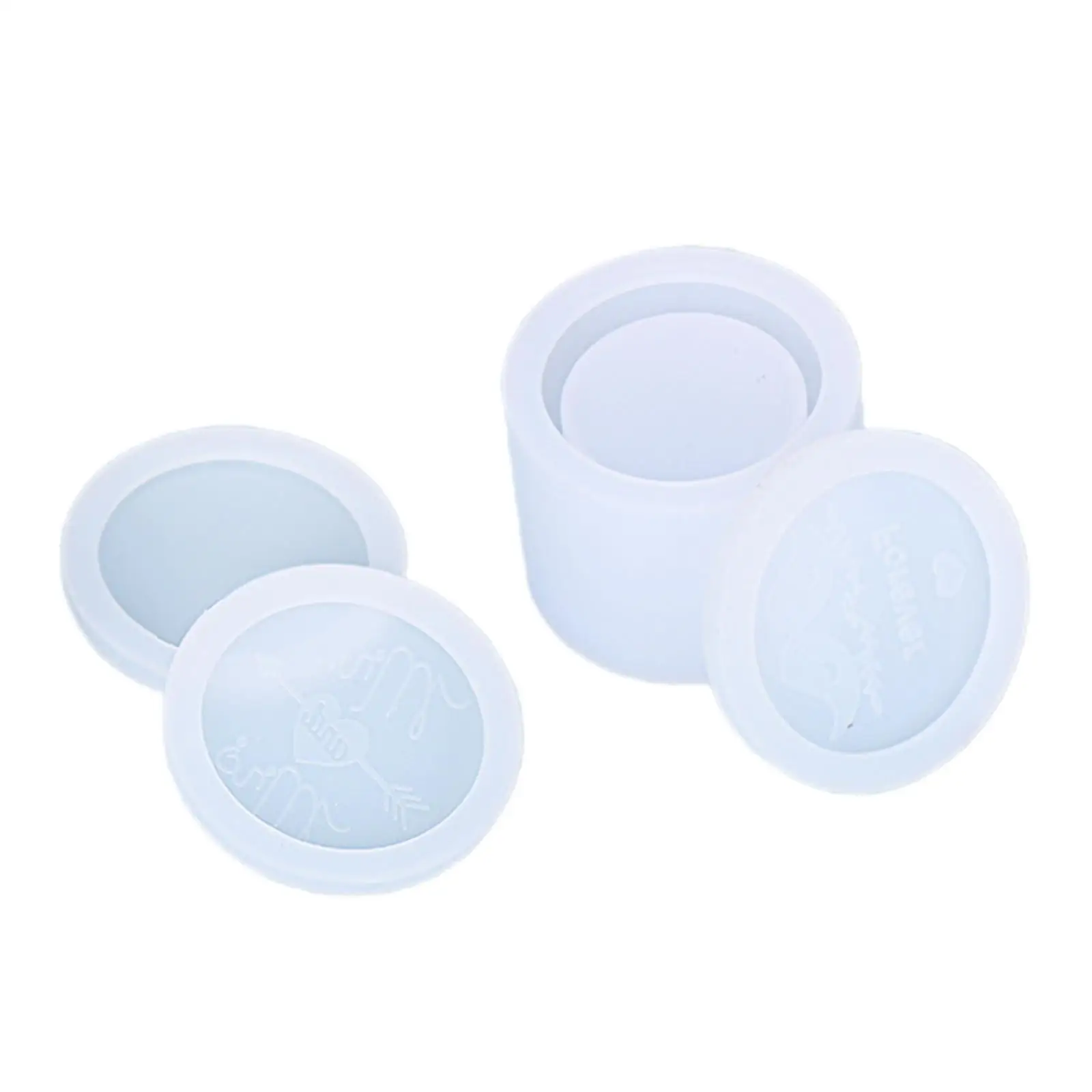 

Couple Rings Box Mould Silicone Rings Storage Box Mold Epoxy Molds Jewelry Box Mould Home Decor with Lids Making Tool Gifts
