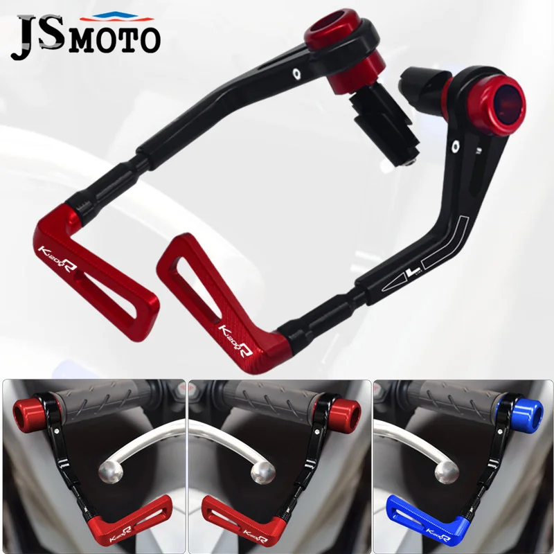 

For BMW K1200R K 1200R k1200r Logo Universal 7/8" 22mm Motorcycle Handguards Handlebar Grips Brake Clutch Levers Guard Protector