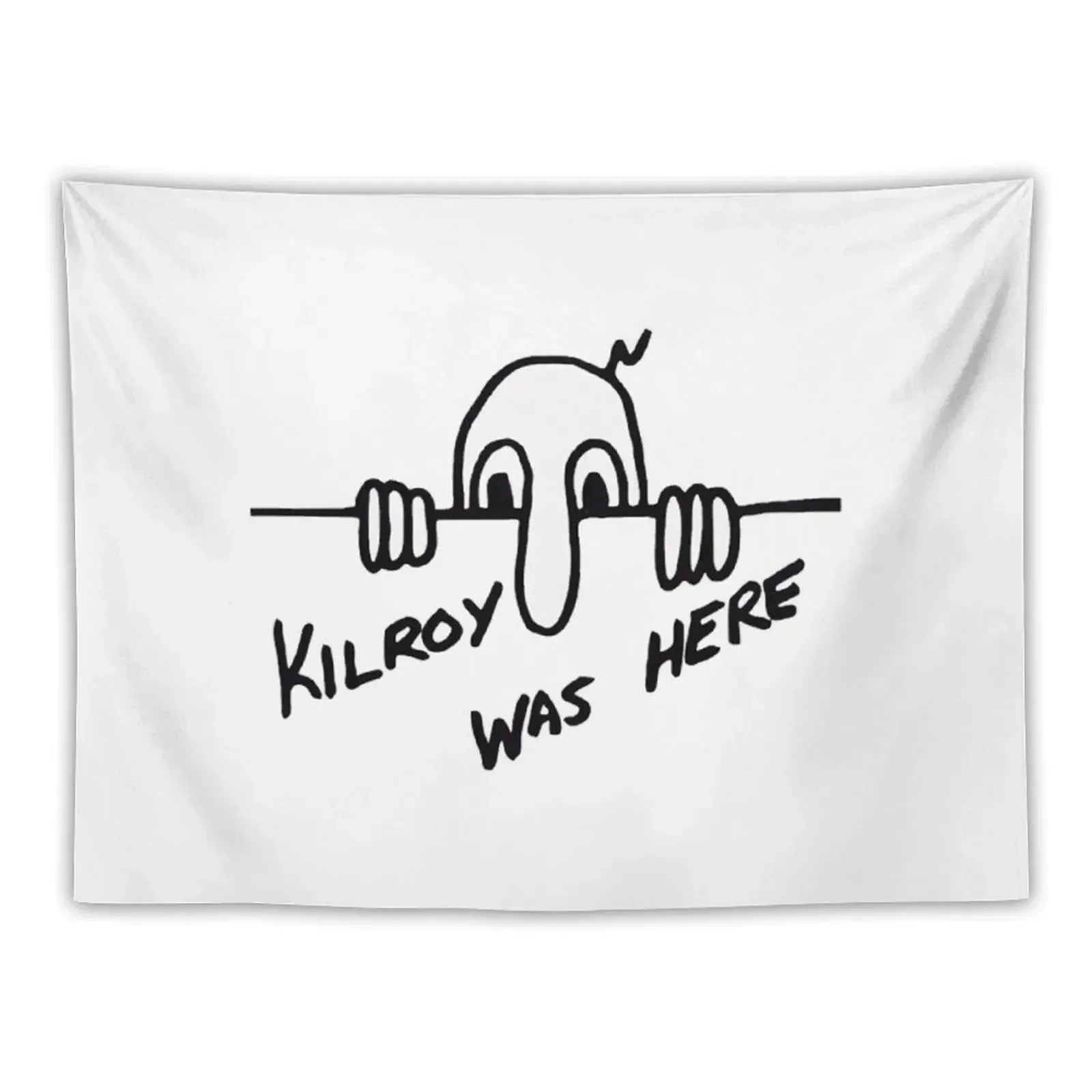 Гобелен kilroy was here скандинавский домашний декор эстетические Декорации для комнат