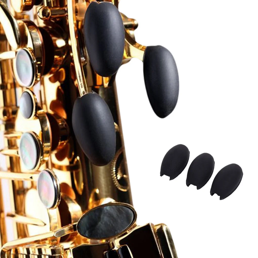 

3PCS/Set Wind Instrument Saxophone Thumb Finger Rest Cushions Risers Pads Protector for Alto Tenors Saxophone Accessory Dropship