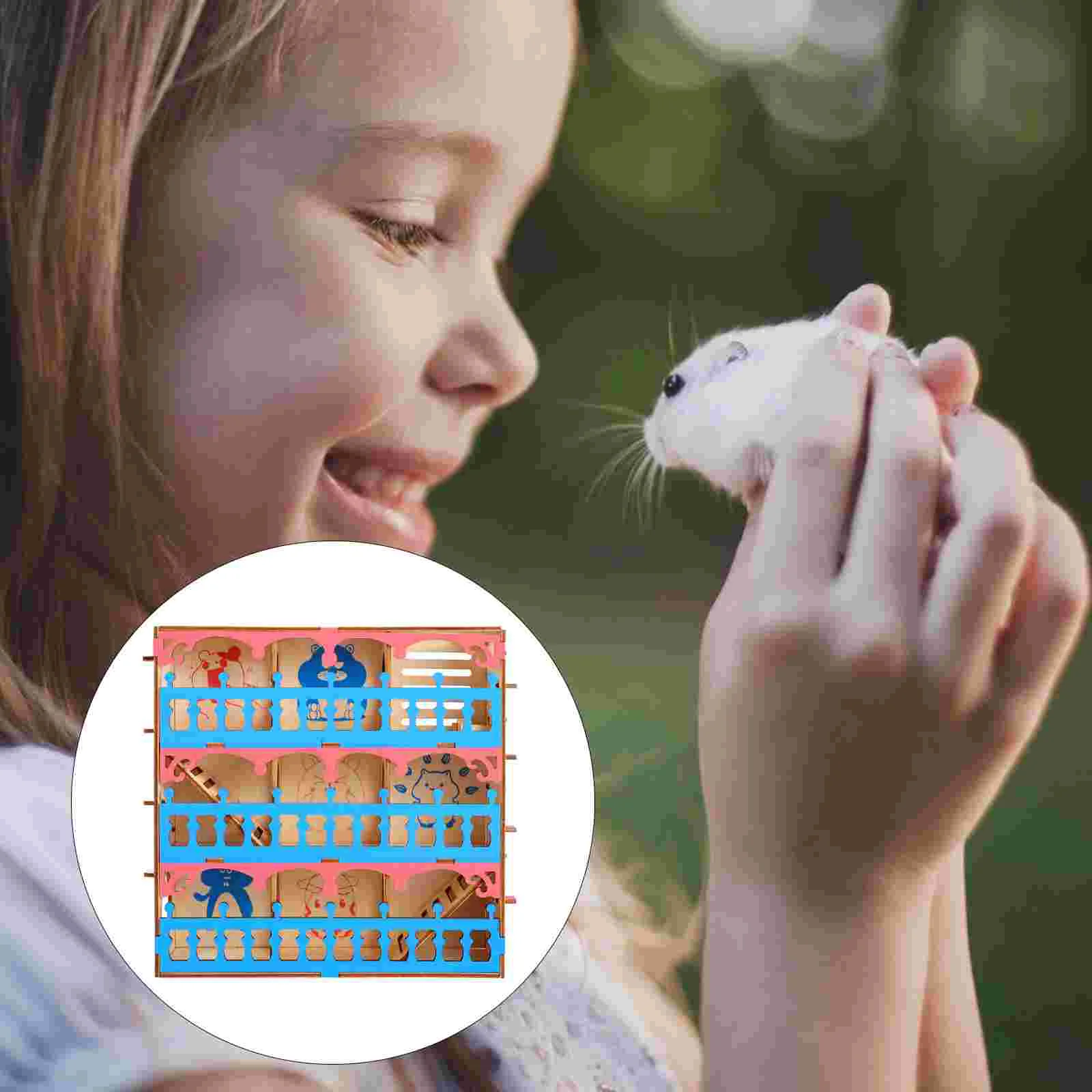 

Hamster Maze Toys House Toy Accessories Hideout Tubes Wooden Dwarf Woodstuff Gerbil Cagetunnel Tunnels Hideouts Glider Sugar