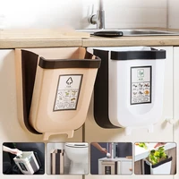 folding kitchen dumpster wall mounted bathroom trash can kitchen storage and organization office and home storage bucket garbage