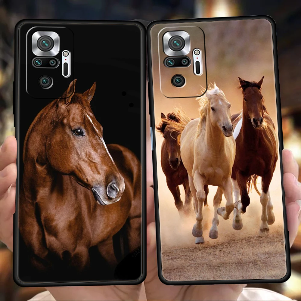 

Horse Great Beauty Galloping Phone Case for Xiaomi Redmi NOTE 12 Pro K40 K50 Gaming 9T 9A 9C Note 8 8T 9 9S 10 11 Pro Plus Shell