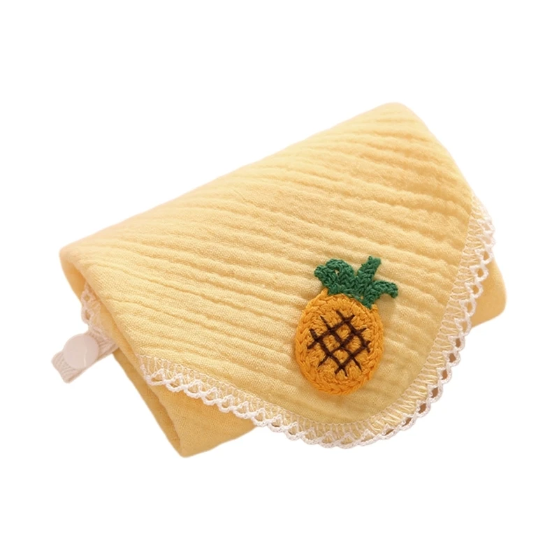 

Baby Cotton Facecloth Drooling Bib Bandana Burp Cloth for Infant Baby Sweat Wipe Muslin Bib Face Towel High Absorbent M89C