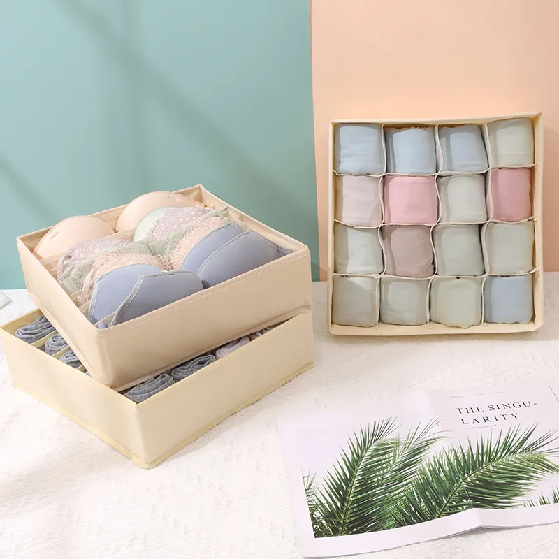 Ящики-органайзеры для хранения нижнего белья в ассортименте 2/3 шт