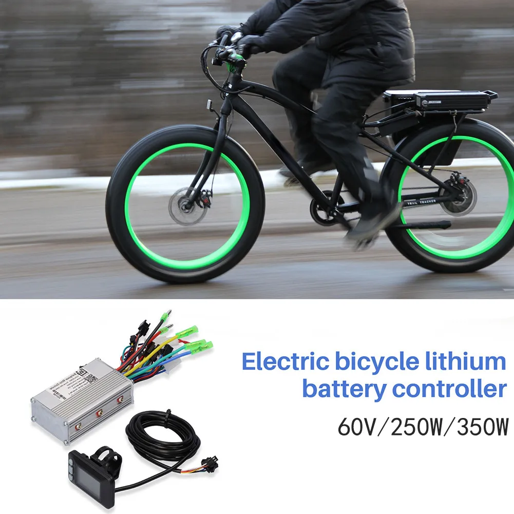 60V/250/350W Motor Brushless Controller Waterproof Electric Bicycle Scooter Kit With LCD Display Meter | Спорт и развлечения
