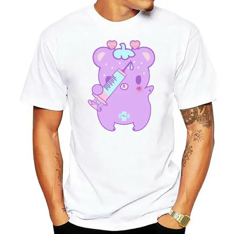 fashion 2022 trend T shirt Yami Kawaii Pastel Strawbeary Ver Men Cartoon Summer Fashion Street Short Sleeve Shirt